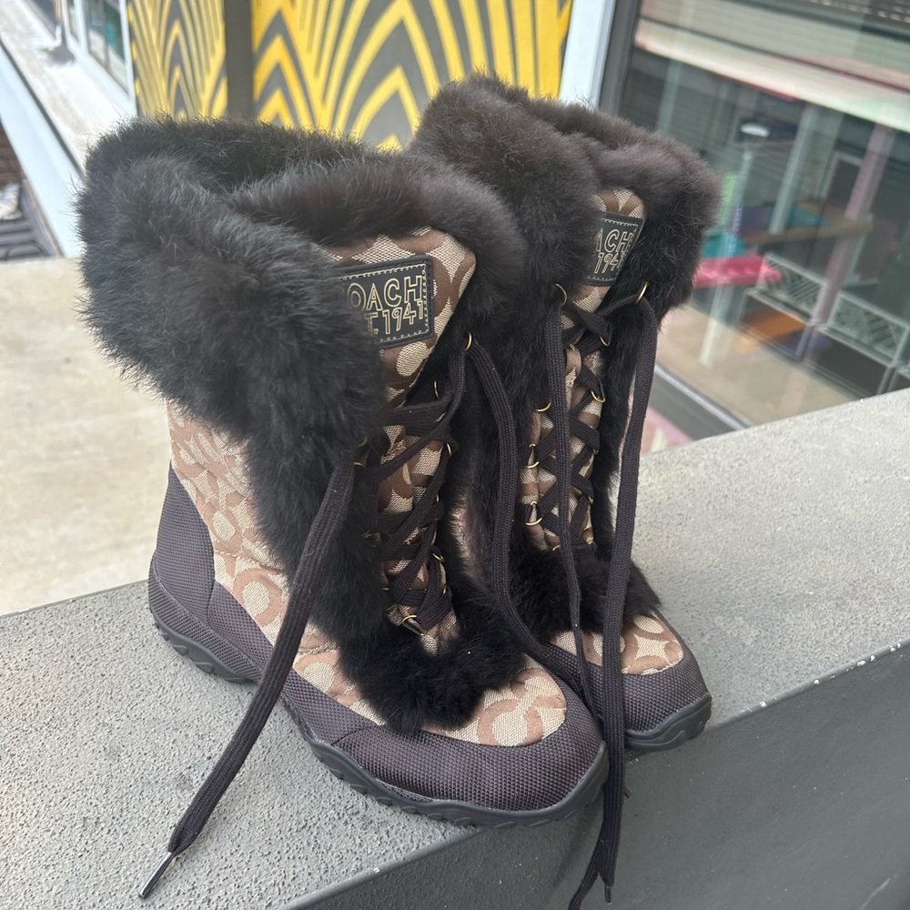 Coach boots Jennie